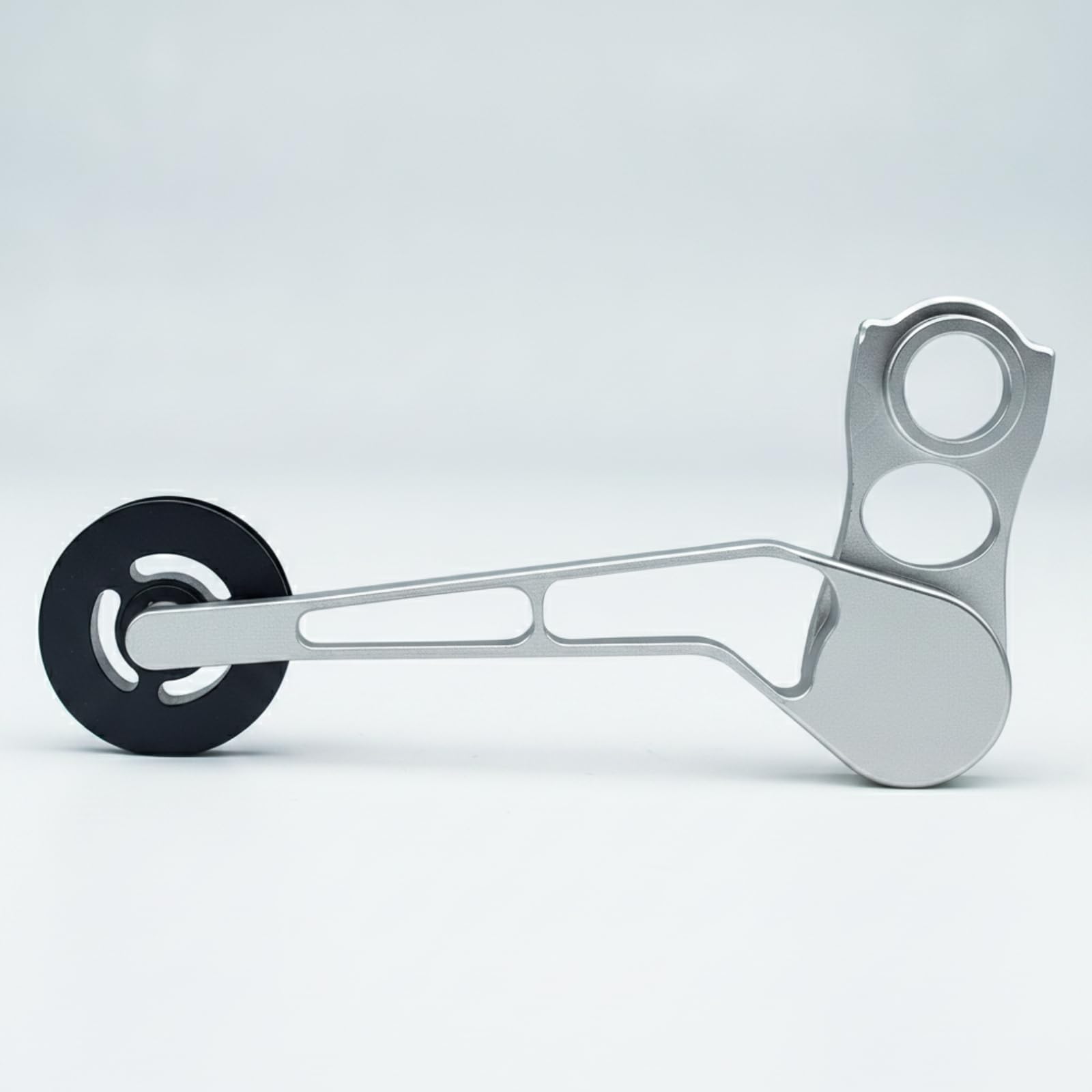 Tensor Cadena con Polea Suave Rodillo Tensor Cadena la Tensión para Bicicleta Plegable