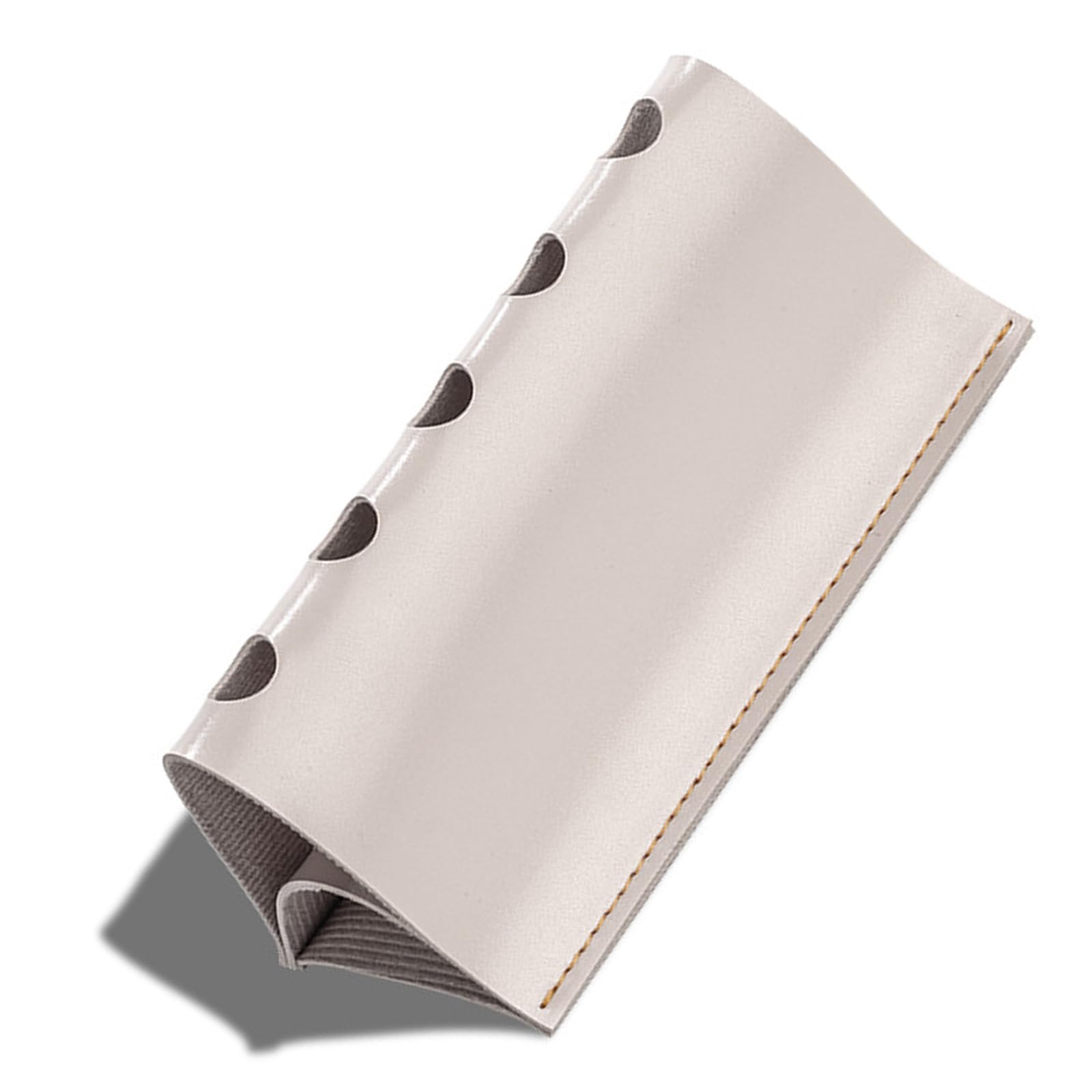 Linvimia D Sophisticate Triangular Pu Leather Esktop Organizers For Pen Markers Stationery Fit Any Workspaces Leather Pen Holders