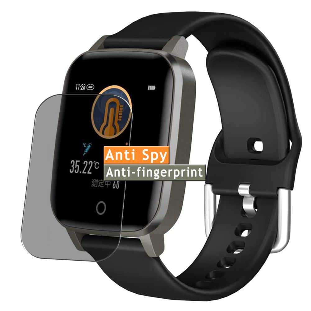Vaxson Privacy Screen Protector, compatible with ATHORBOT HKA SMT-T1 1.3" Smartwatch smart watch, Anti Spy Guard Film Protectors Sticker [NOT Tempered Glass] New