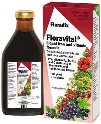 (2 Pack) - Floradix - Floravital Yeast And Gluten Fr, 250 ml (Pack of 2) - Image 4