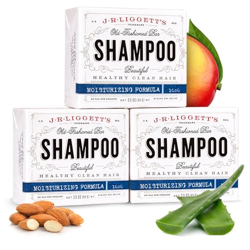 J&middot;R&middot;LIGGETT'S Moisturizing Shampoo Bar (3-Pack)