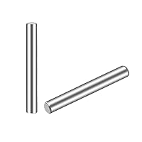 Vista 6 de uxcell 3 x 20mm(Approx 1/8") Dowel Pin 304 Stainless Steel Wood Bunk Bed Dowel Pins Shelf Pegs Support Shelves 50Pcs