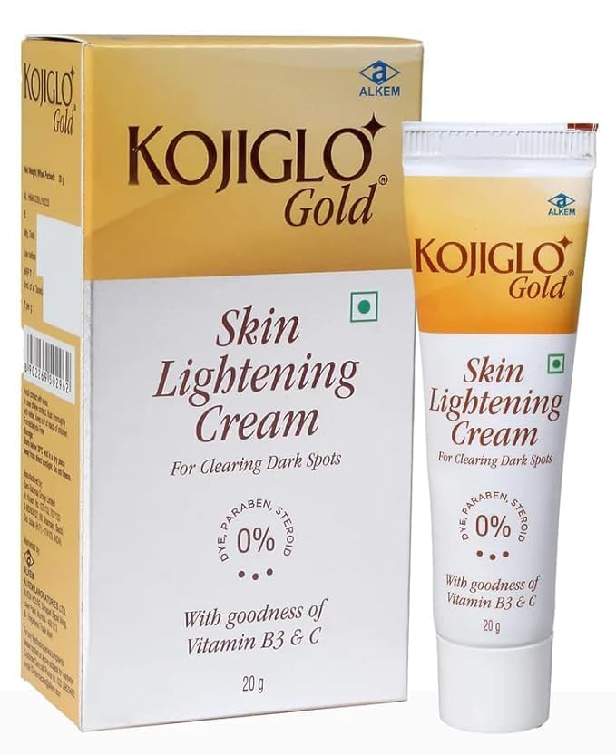 KOJIGLO GOLD SKIN LIGHTENING CREAM (20G) Pack of 1 Amazon.in Beauty
