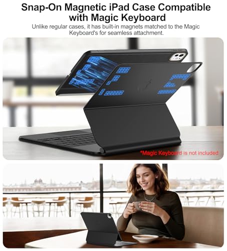 Matekxy Magic-Keyboard 対応 iPad Pro-11インチ M4 2024 ケース の商品画像 2