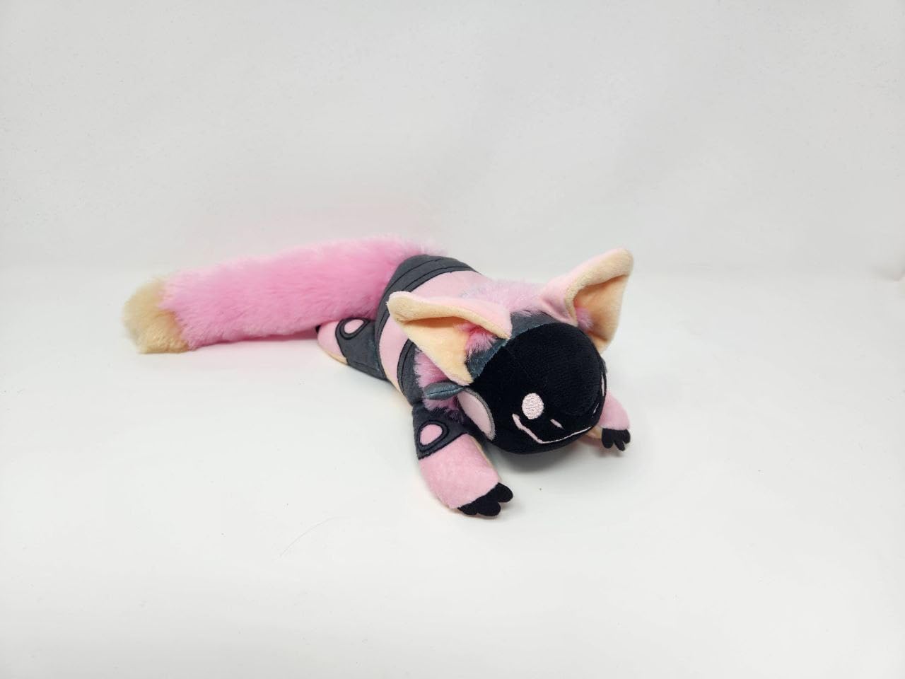 Boss Monsta Protobean V3 Plushie – Pink | Soft & Squishy Collectible Plush Toy | Adorable Robot Bean Plush for Snuggles & Display
