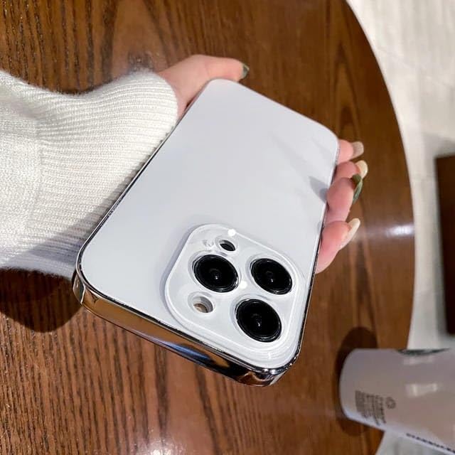 Apurb store for iPhone 13 Pro Max Case Soft Matte PC Glass Protective Camera Lens Plating TPU Back Cover for iPhone 13 Pro Max (White) (B0D9HV66HN) Amazon Price History, Amazon Price Tracker