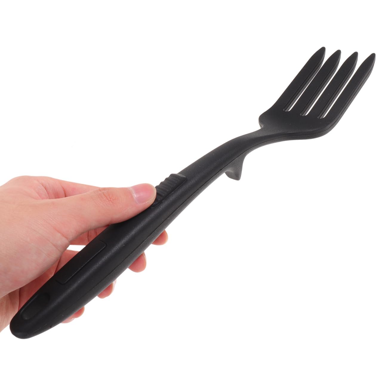 UPKOCH Forchettone Da Cucina 11.61In Forcella Grande in Silicone Riutilizzabile Ergonomica Per Servire Pasta Insalata Strumento Lavabile Per Casa Ristorante Campeggio