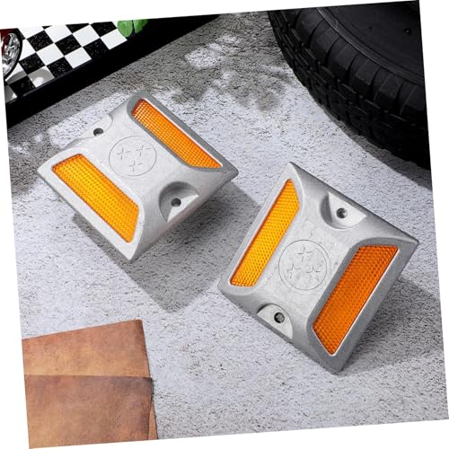 Marcadores Reflectores de Pavimento de Aluminio 2 pzas miniatura 5