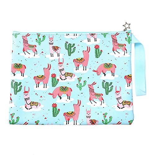 Preisvergleich Produktbild MSYOU Multifunktionaler Reißverschluss Geldbörse Aufbewahrungstasche Kosmetik Reise verfügbar Wasserdichte kleine Stifttasche für Studenten