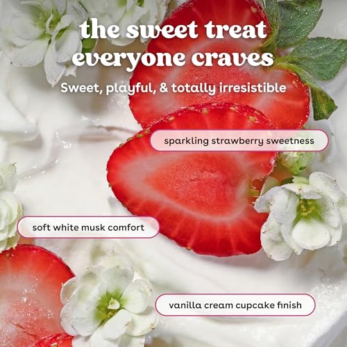 Image of eos Essentials Bundle - Body Wash, Body Mist, Body Lotion - Strawberry Dream