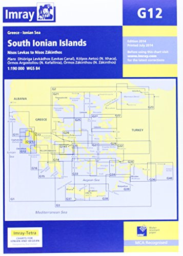 Imray Chart G12: South Ionian Islands