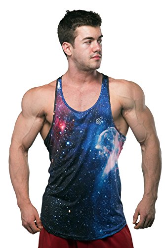 Jed North Bodybuilding Tank Top Gym Stringer Y-Back Muscle...