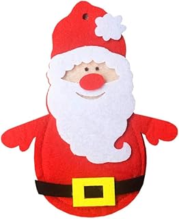 VALICLUD 5 szt. świąteczny uchwyt na sztućce Santa Claus uchwyt na sztućce, łyżka, widelec, torba, sztućce, stojak na naczynia na Boże Narodzenie, kolacja, dekoracja stołu