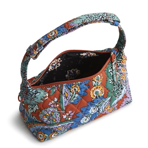 Image of Vera Bradley Women's Premium Cotton Roxbury Crescent Crossbody Bag