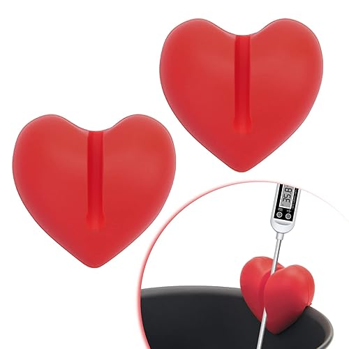 Windspeed Soporte de clip para termómetro (no incluye termómetro), 2 soportes para termómetro digital para soporte de termómetro digital para velas,