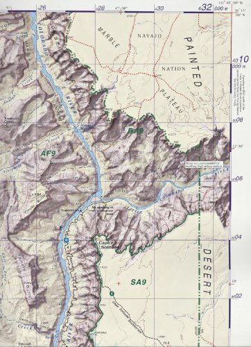 Grand Canyon Trail Map 7th Edition