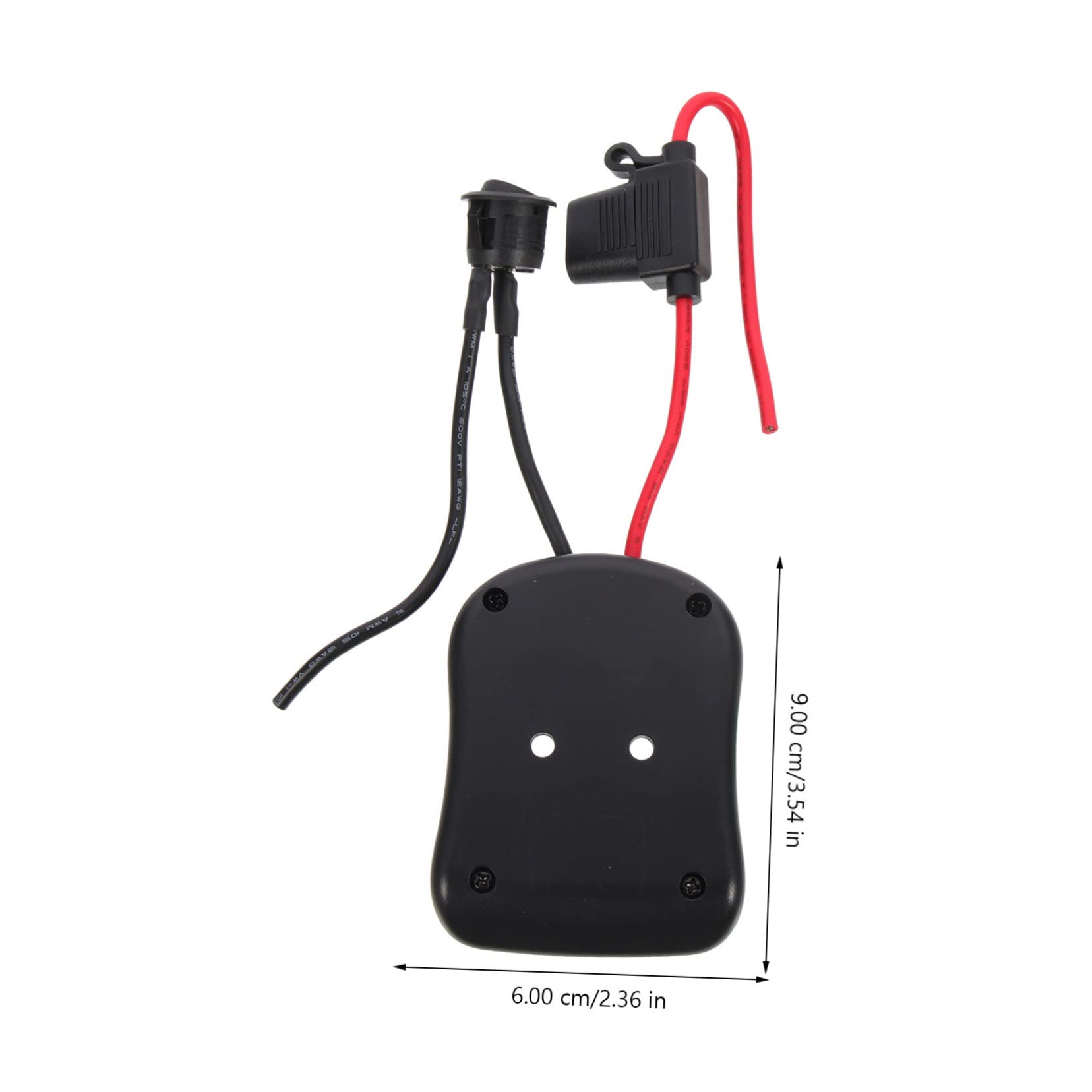 Operitacx Adaptador De Batería De 18 V 3 Unidades Adaptador De Voltaje para Batería Convertidor De De Rueda De Potencia para De Camión De