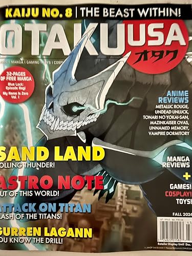 Otaku USA Magazine (Fall 2024 Issue) Anime Reviews, Manga, Games,...