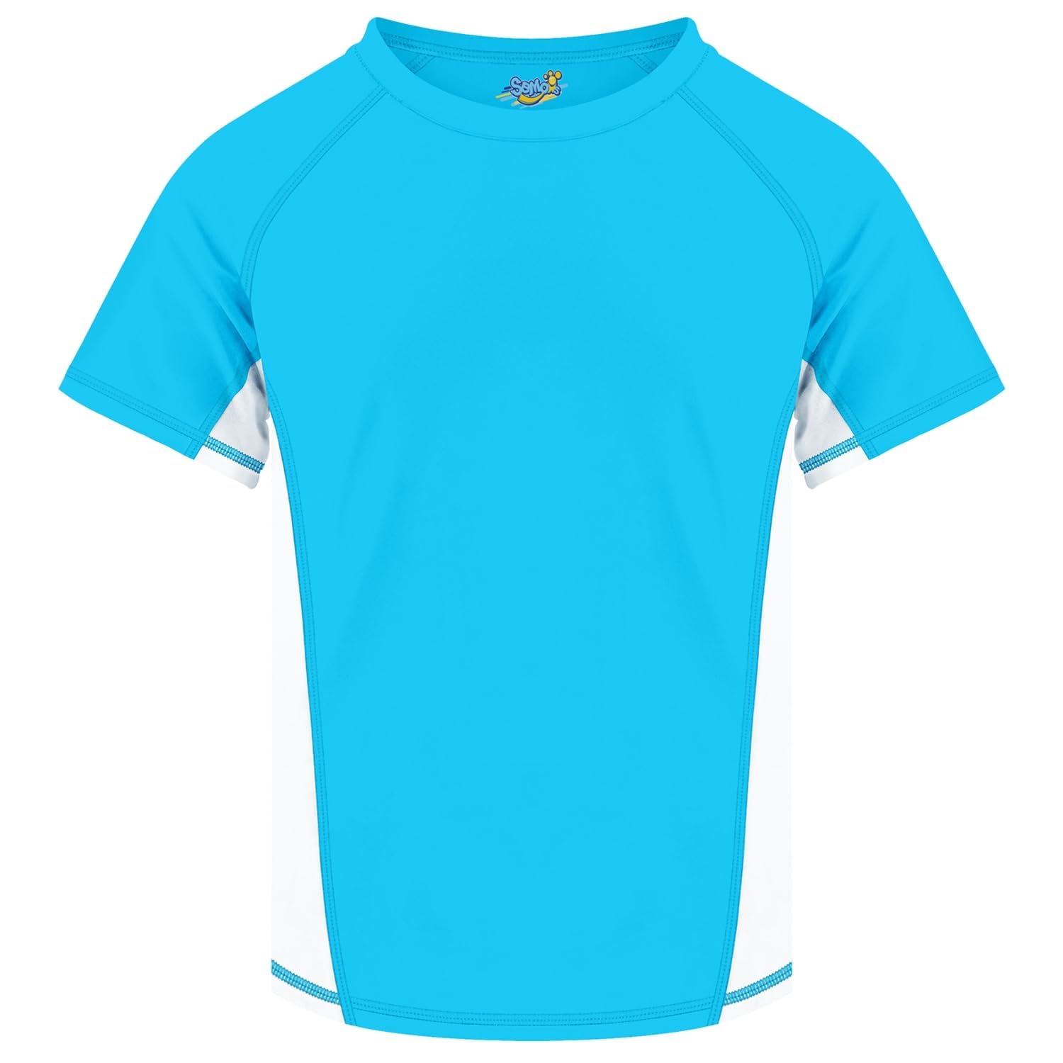 Semois Boys Rash Guard Swim Shirt Short Sleeve Swimwear Toddler Kids Youth Rashguard Water Shirt UPF+ 50 Quick Dry Shirt