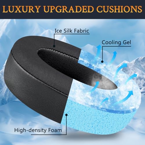 Image of SOULWIT Cooling Earpads for Anker (Life 2 Neo, Life Q10) - Black