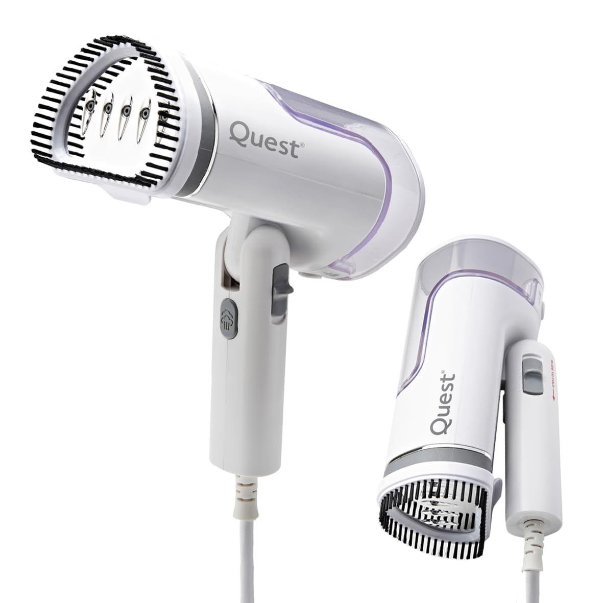 Quest 1200W Handheld Clothes Steamer, 20s Heat-Up, Foldable, 130ml