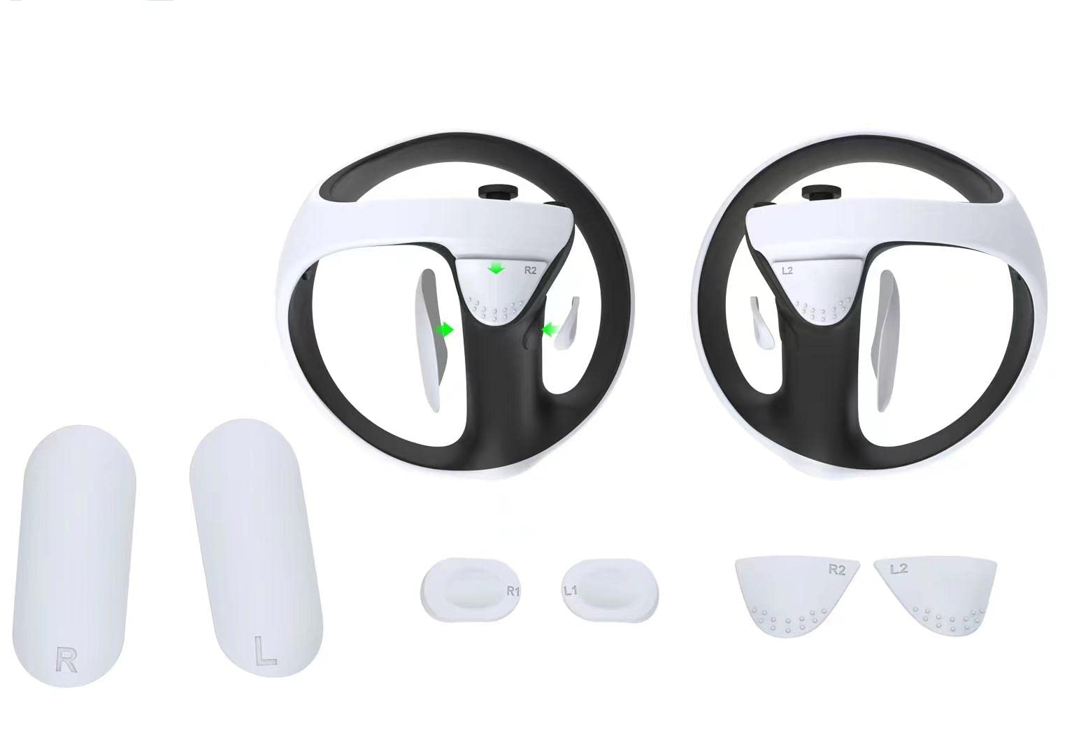 Amazon.co.jp: For PSVR2 コントローラー 保護カバー ボタンキャップ 