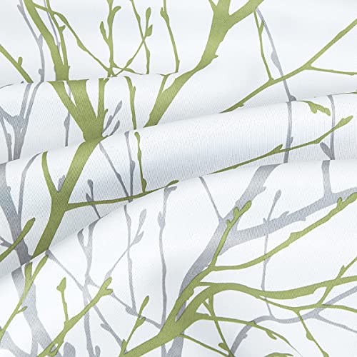 Fmfunctex Sage Green Blackout Curtains for Bedroom 72 Drop Tree Branch Eyelet Curtains for Living Room Thermal Insulated Window Curtain Drapes for Dining Room 2 Panels - Cosy Home Interiors Fmfunctex Sage Green Blackout Curtains for Bedroom 72 Drop Tree Branch Eyelet Curtains for Living Room Thermal Insulated Window Curtain Drapes for Dining Room 2 Panels - Image 6