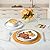 LIANYU Stoneware Dinnerware Dish Set for 4, 12 Piece Ceramic Dinner Plates and Bowls Sets for Pasta Dessert Cereal, Rustic Terracotta Bottom, Microwave & Dishwasher Safe, Lucent White