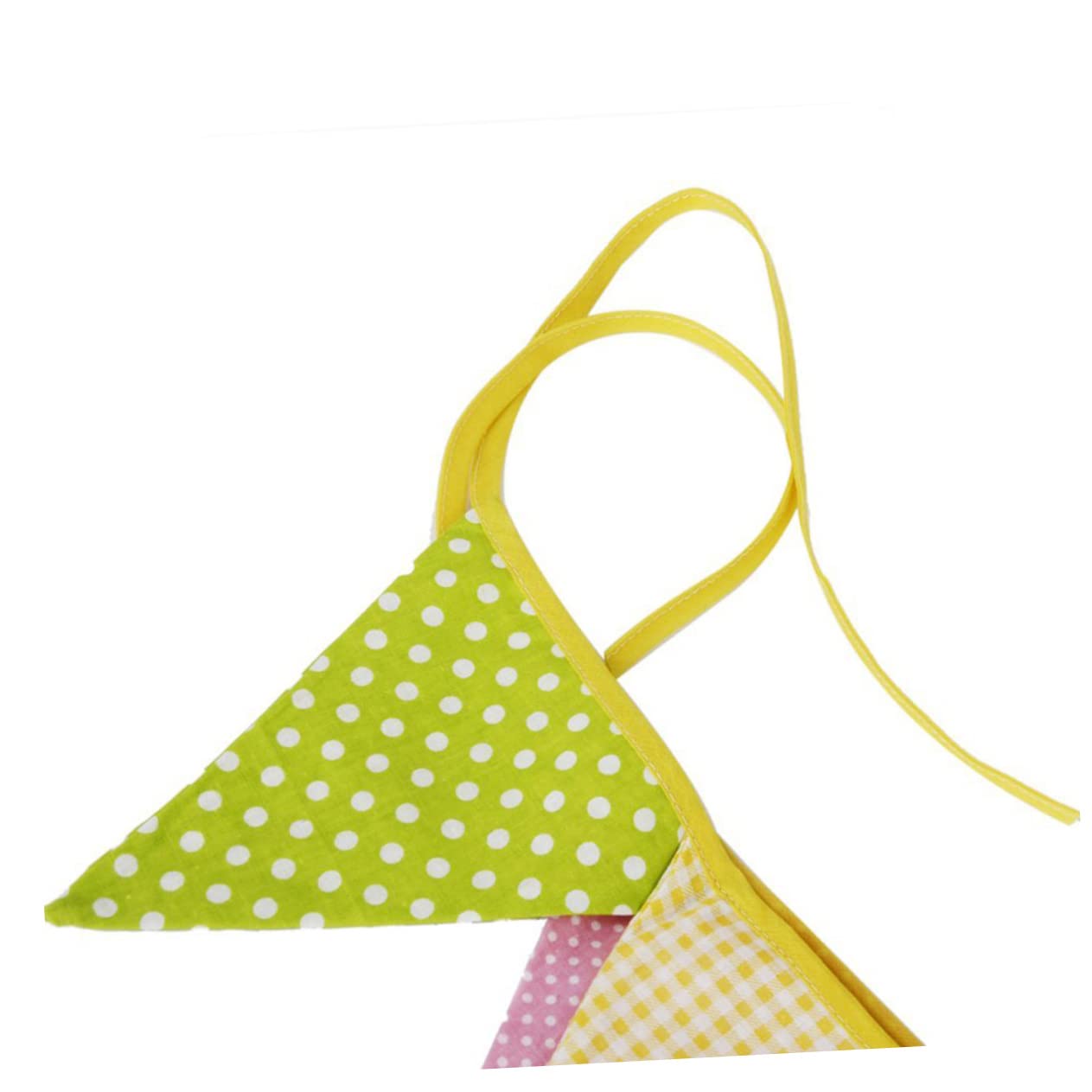 Ciieeo 3 Set Di Bandiere Triangolari Bandierine Per Festival Cotone 86 6 Pollici 12 Pezzi * 3