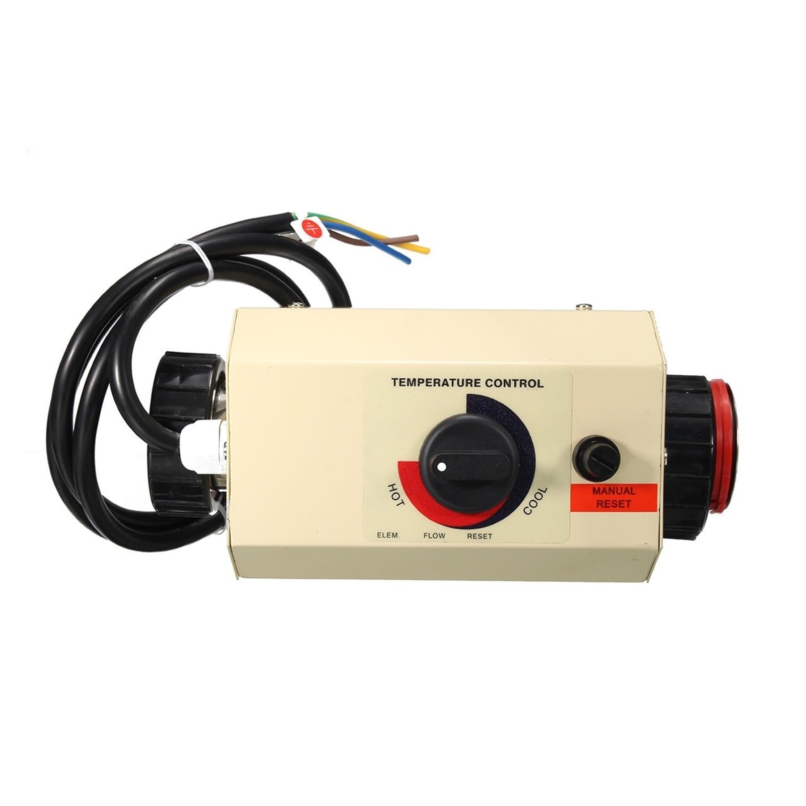 Calentador de Piscina, 3KW/2KW Piscina y SPA Bañera de hidromasaje El Ectric Calentador de Agua Termostato(2KW)