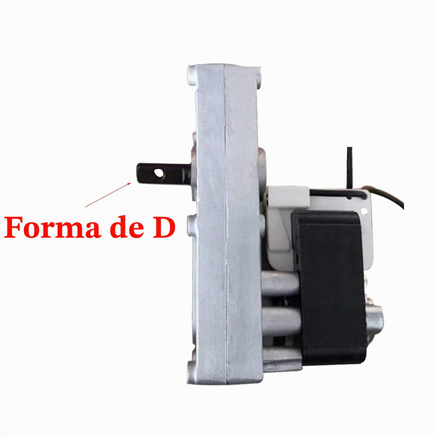 Motor sinfin pellets motorreductor 220v 2 rpm 3 rpm motor estufa pellets motorreductor pellet para sinfin estufa biomasa (3 RPM)