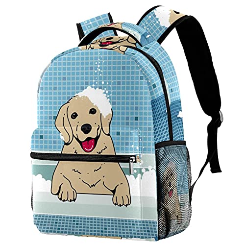 Sac à dos durable carlin au design multicolore résistant pour étudiants