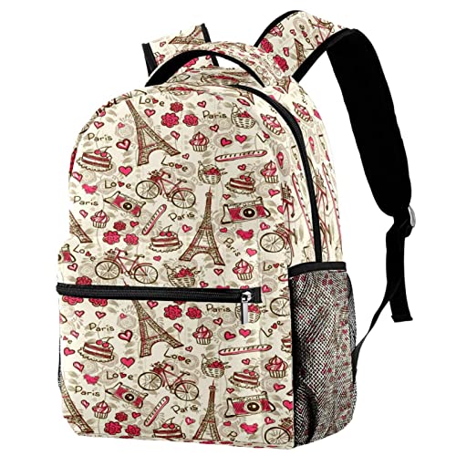 Sac à dos de voyage pour le campus avec porte-bouteille