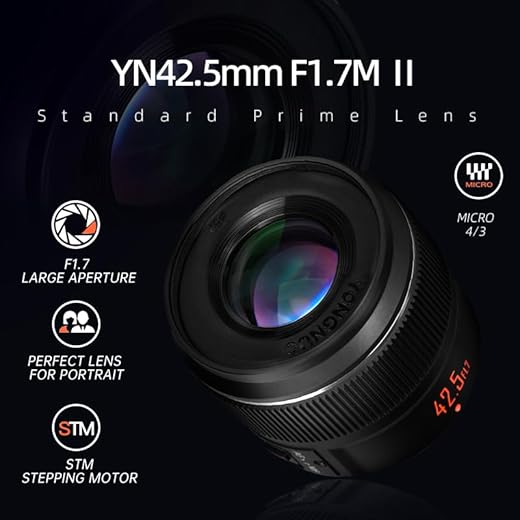 YONGNUO YN42.5mm F1.7M Auto Focus Lens
