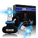 Snorda H11 LED Headlight Bulb, 8000 Lumens ultra-bright H8/H9 headlight bulb Conversion Kit with CSP Chips to replace High Beam, Low Beam and Fog Bulb (white 6500K)-2 packs
