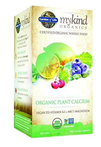 Garden of Life mykind Organics Plant Calcium, 90 Organic Tablet by Garden of Life