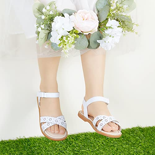 Image of Kiderence Toddler Girls Sandals Little Girls Kids Shoes Girls Sandals Toddler