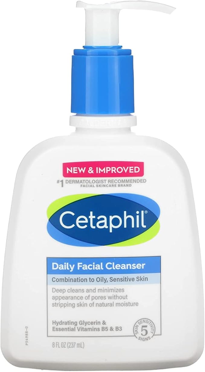 Cetaphil Daily Facial Cleanser.