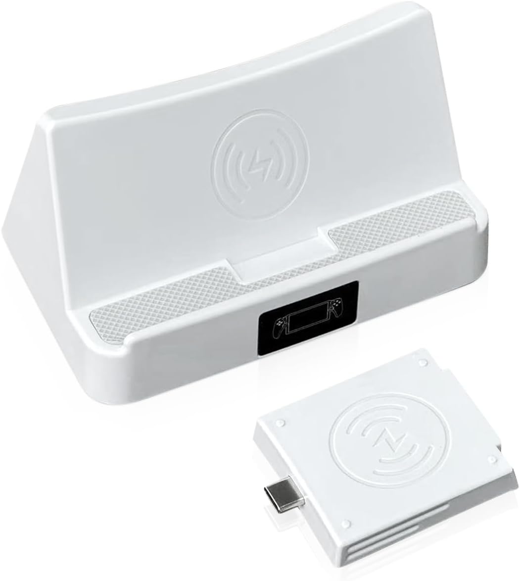 Charging Stand for PlayStation Portal,Wireless Charging Dock for PS Portal,Charge Base Holder Accessories for PlayStation 5 Portal Console