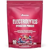 Freak Athletics Electrolytes Powder - 300g Flavoured Electrolytes Naturally Flavoured & Sweetened (300g, Berry)