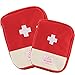 Mini Kit di Pronto Soccorso, 2 Pezzi Mini Borsa Di Pronto Soccorso Kit Di Primo Soccorso Vuota Borsa Porta Medicine Da Viaggio per Lavoro, Scuola, Campeggio All'aperto, Escursionismo