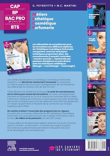 Cahier 5. Produits cosmétiques: Les cahiers de l'étudiant - CAP BP Bac Pro BTS – vue 2