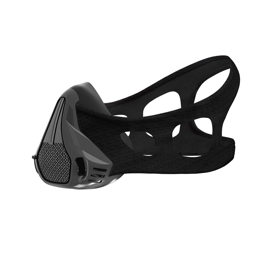 Atemschutzmaske mit 25 Widerstandsstufen für Cardio, Laufen & Fitness Ausdauer