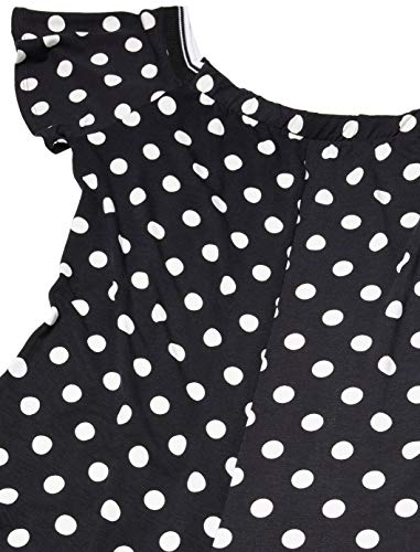 Vestido Casual Macacão Midi, Mercatto, Feminino, Preto, P