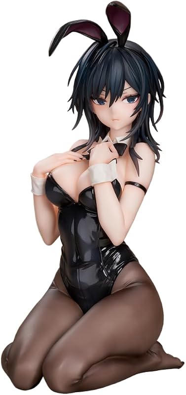 Original Painting Bunny Yokoyama Ishimi Figure 17cm Anime Illustration Girl Kneeling Model PVC Statue Figurine Desktop Decoration Ornaments