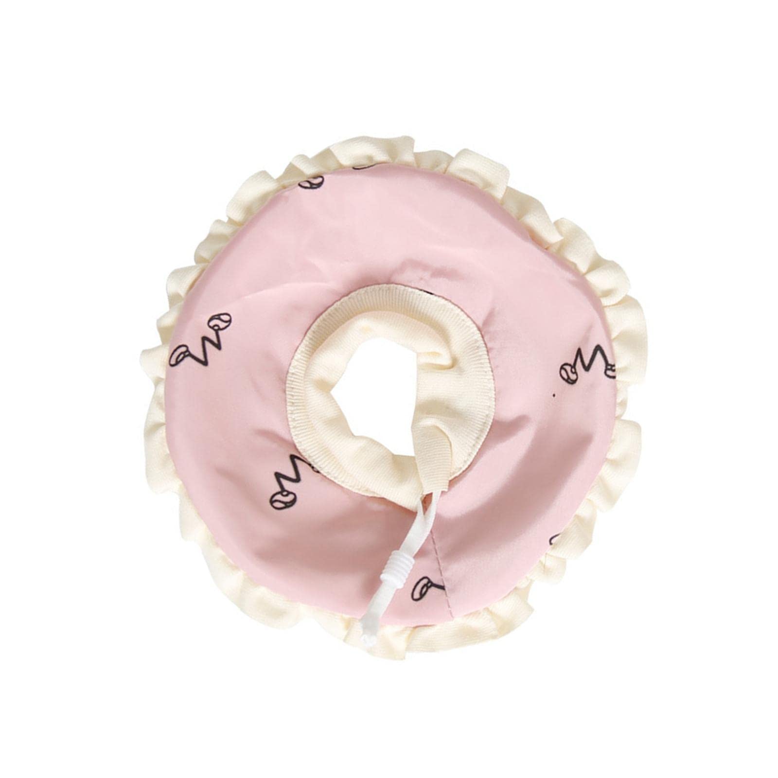Recovery Collar Pets Collar Guinea Pigs Anti Bite Lick Hamster Cone Collar Pink S-image-49