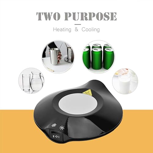 Miniatura 8 de Enfriador de bebidas USB, calentador de cama, calentador de cerveza, portavasos para automóvil y posavasos de enfriamiento, enfriador eléctrico