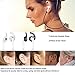 AIRSPO Compatible with Case Airpods 2&1 with Keychain (Black Rose)