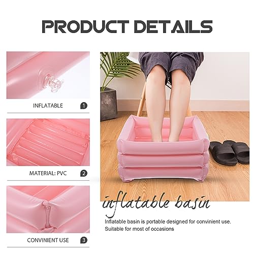 Cubeta Inflable Plegable para Spa de Pies miniatura 3