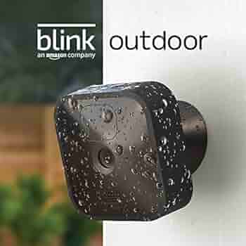 Certified Refurbished Blink Outdoor - wireless, weather-resistant HD security camera, two-year battery life, motion detect...